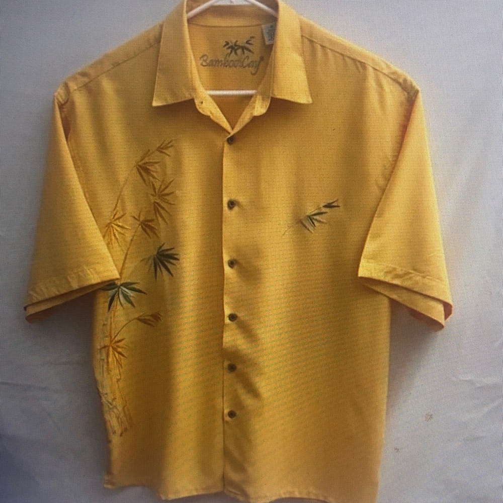 BAMBOO Men's Yellow Shirt
